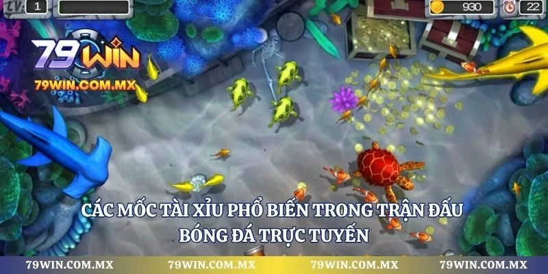 Các mốc tài xỉu phổ biến trong trận đấu bóng đá trực tuyến
