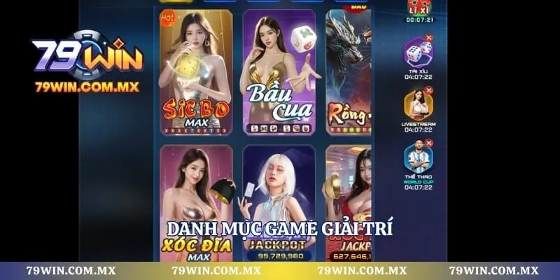 Danh mục game giải trí