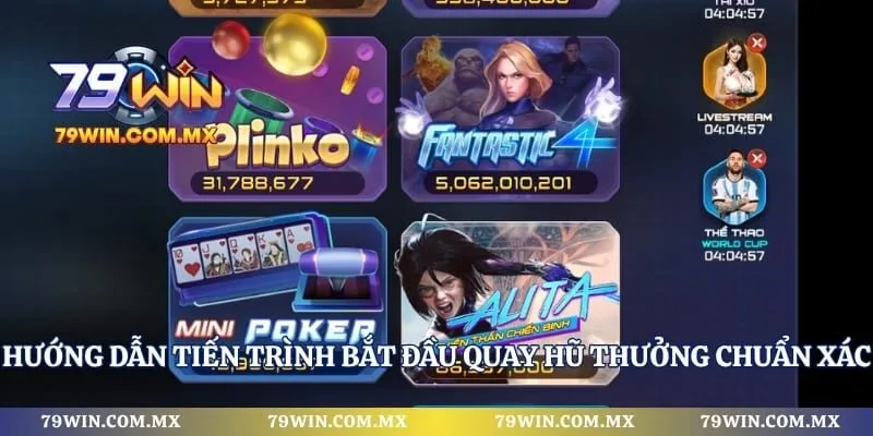 Hướng dẫn tiến trình bắt đầu quay hũ thưởng chuẩn xác