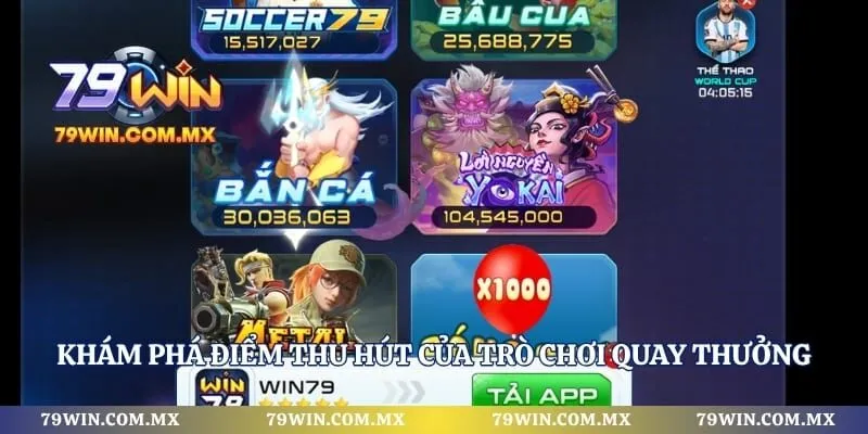 Khám phá điểm thu hút của trò chơi quay thưởng