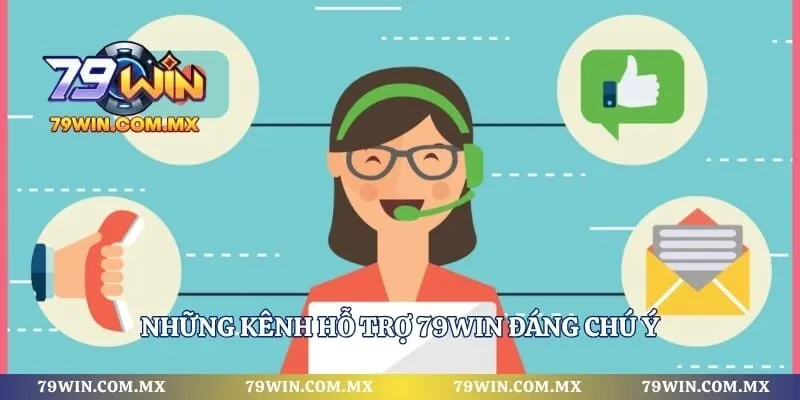 Những kênh hỗ trợ 79WIN đáng chú ý