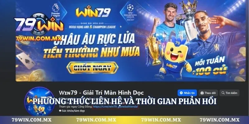 Phương thức liên hệ và thời gian phản hồi
