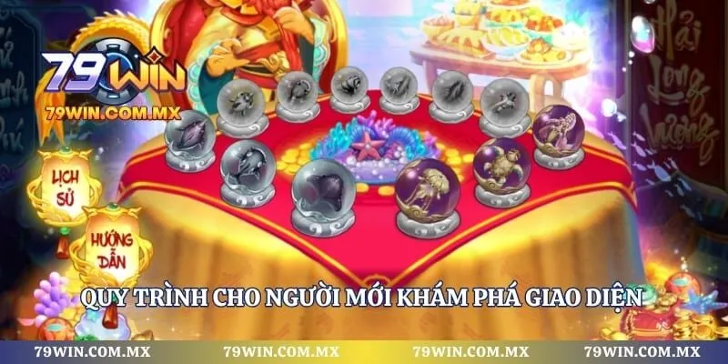  Quy trình cho người mới khám phá giao diện trên cổng game