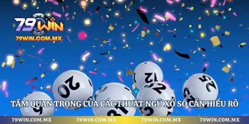 Tầm quan trọng của các thuật ngữ xổ số cần hiểu rõ